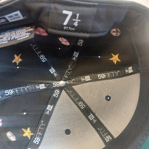 59Fifty New Era Size 7 1/4 Arizona Diamondbacks Fitted Holly Pack Hat Cap - Picture 7 of 7